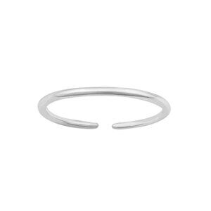 NWT- Sterling Silver (925) Adjustable Toe Ring, Thin Minimalist